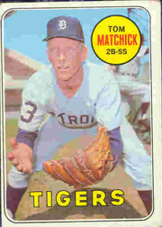 1969 Topps Baseball Cards      344     Tom Matchick